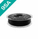 Filaflex 95A Negro 1,75 mm (flexible-medio compatible con bowden)