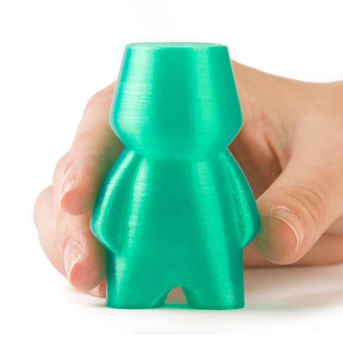PLA Extrafill Fillamentum Crystal Clear Smaragd Green 1,75 mm