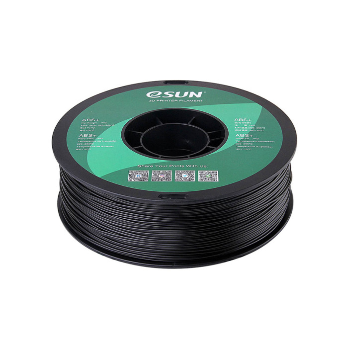 ABS+ / ABS+ High Speed eSUN Negro 1,75 mm
