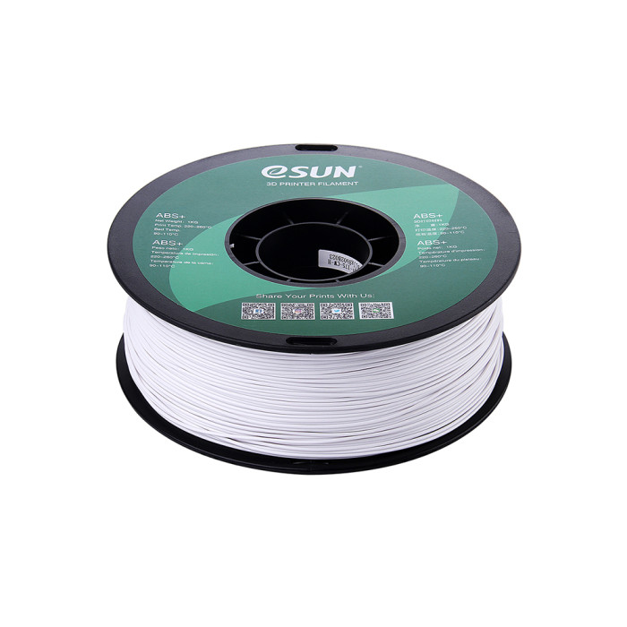 ABS+ / ABS+ High Speed eSUN Blanco 1,75 mm