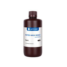 Resina Anycubic Lavable en agua Negra 1L