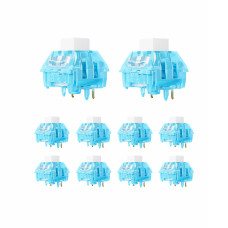 Switch táctil Clicky 5 pines teclado mecánico (MX Cherry Blue Style). Pack 10 unidades
