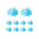Switch táctil Clicky 5 pines teclado mecánico (MX Cherry Blue Style). Pack 10 unidades