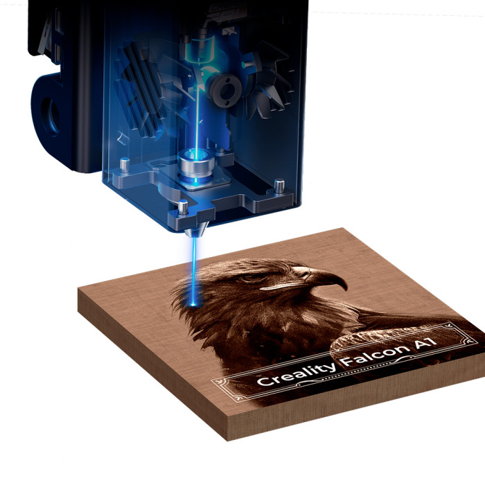 Creality Falcon A1 Grabadora y Cortadora Láser 10W