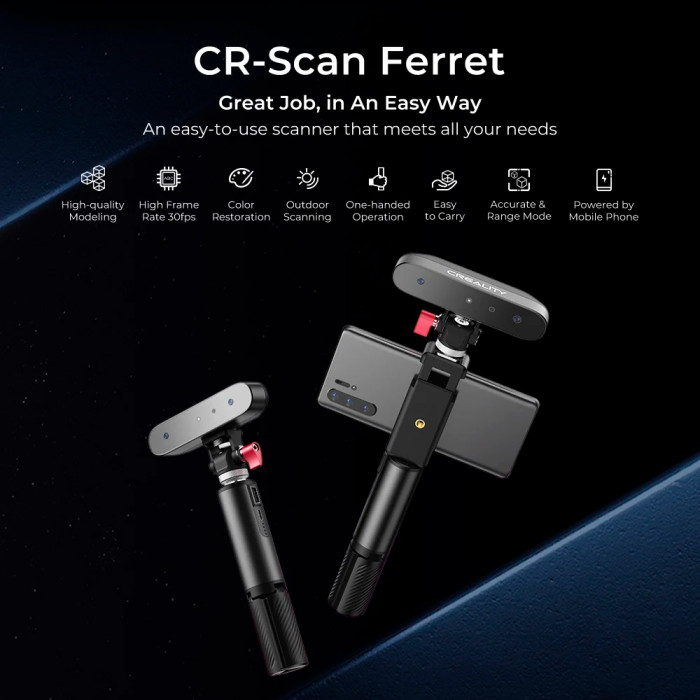 Escáner 3D Creality CR-Scan Ferret