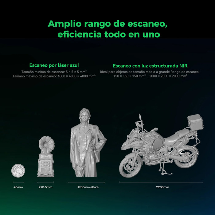 Escáner 3D Creality Sermoon P1