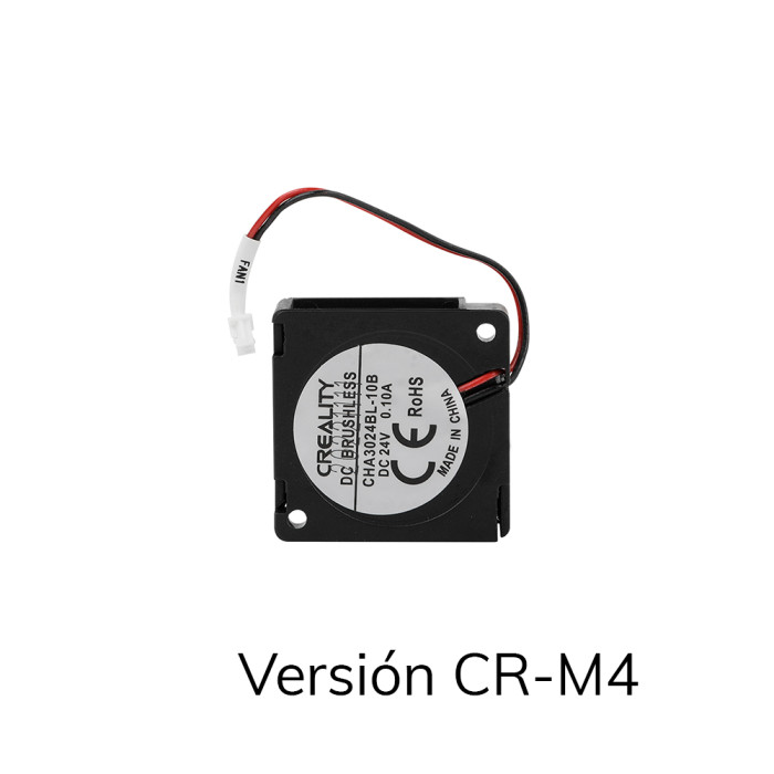 Ventilador Capa 3010 Creality 30x30x10 mm 24 V DC para CR-M4