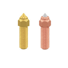 Kit Boquilla Creality Latón y Acero endurecido para K1, K1 Max y Ender 3 V3 KE