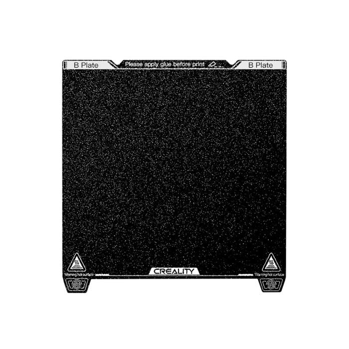 Base Flexible PEI de Creality K1 / K1C / K1 Max. Lámina Original y Texturizada