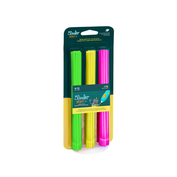 EcoPlastic 3Doodler Start+ 75 uds