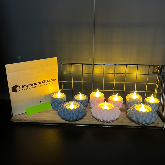 Kit DIY Vela eléctrica con luz LED