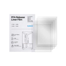 Lámina PFA Elegoo Saturn Series. Pack de 5 Unidades