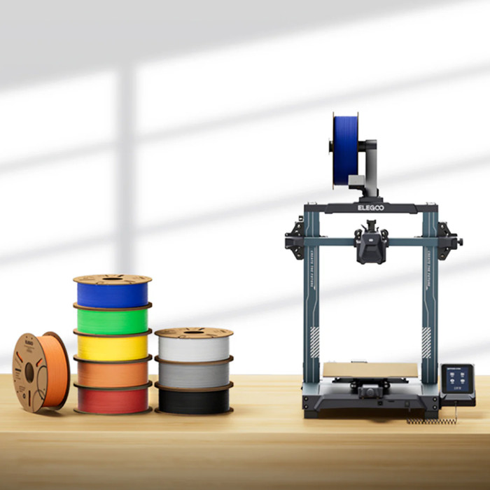 PLA+ Elegoo Negro 1,75 mm