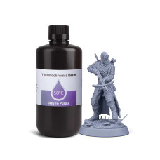Resina Elegoo Thermochromic Cambio de Color con Temperatura Gris a Morado 1 Kg