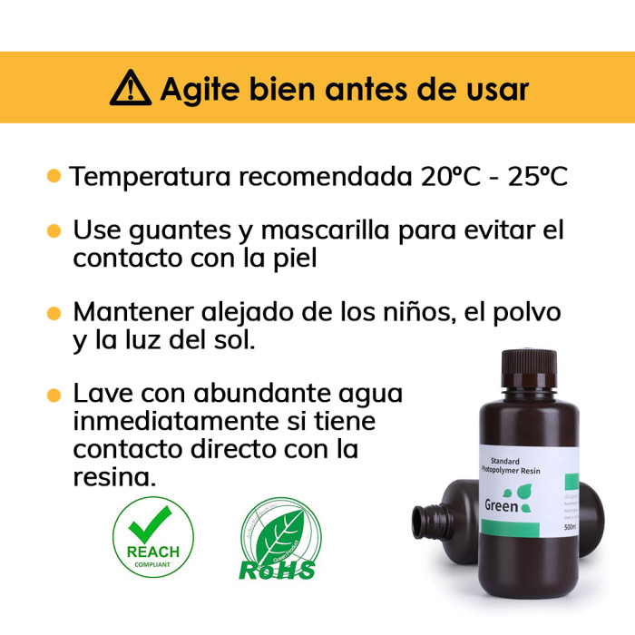 Resina Elegoo Standard Negra