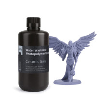 Resina Elegoo Standard Lavable en Agua 2.0 Gris (Ceramic Grey)