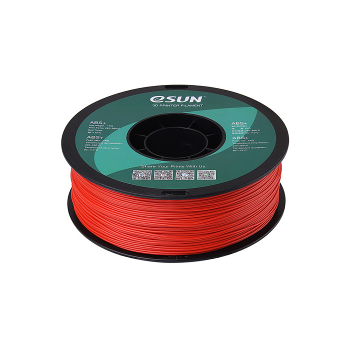 ABS+ eSUN Rojo 1,75 mm