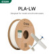 PLA eSun LW Lightweight Natural (Baja Densidad) 1,75 mm