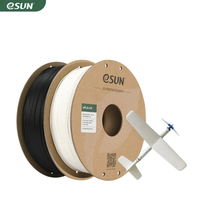 PLA eSun LW Lightweight Natural (Baja Densidad) 1,75 mm