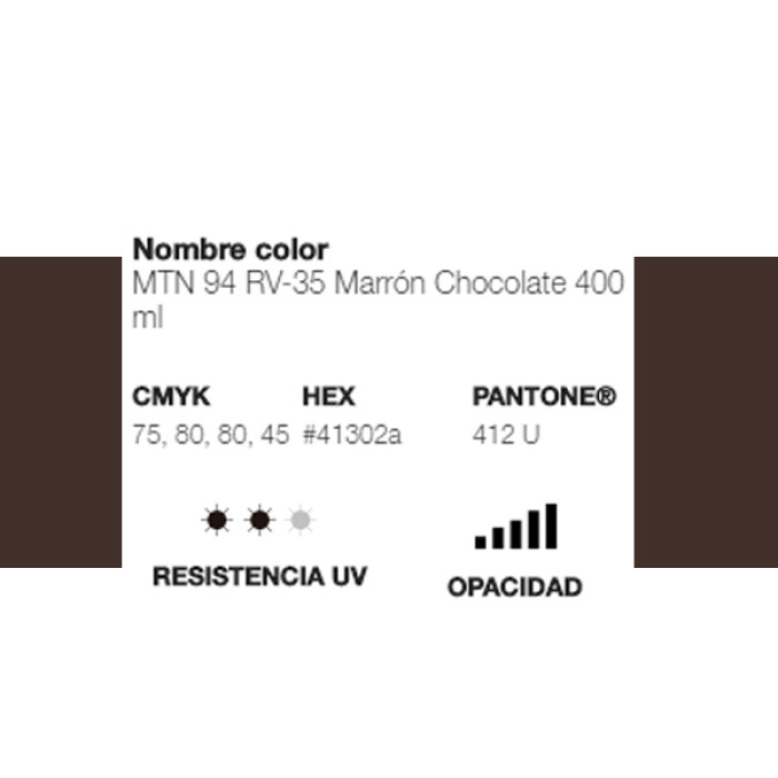 Spray MTN 94 Marron Chocolate 400ml