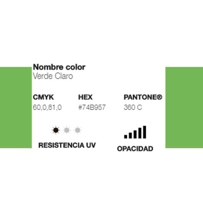 Spray MTN Hardcore Verde Claro 400 ml