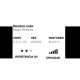 Spray MTN Hardcore Negro Brillante 400ml