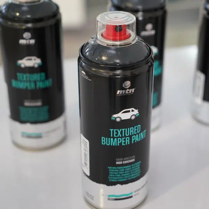 MTN PRO Pintura Parachoques Negro Texturizado 400 ml