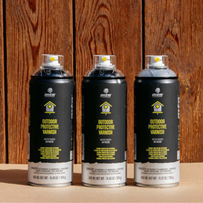 Spray MTN PRO Barniz Protector Exteriores Brillante 400 ml