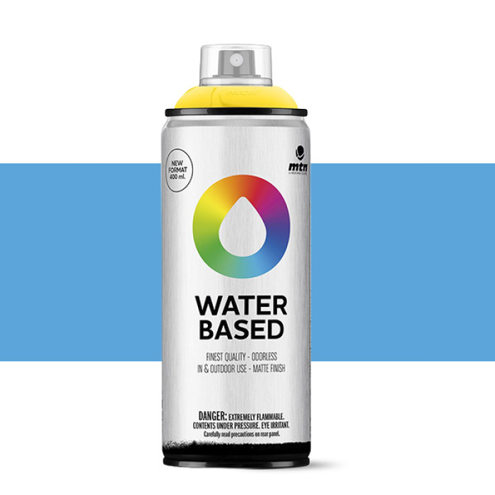 Spray MTN Water Based Primary Blue Pale 300 / 400 ml
