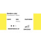 Spray MTN Water Based Fluorescent Yellow 300 ml