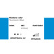 Spray MTN Water Based Fluorescent Blue 300 ml