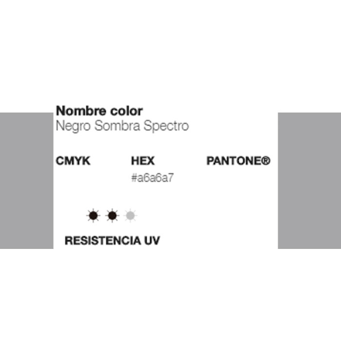 Spray MTN Water Based Negro Sombra Spectro (Semitransparente) 300 ml