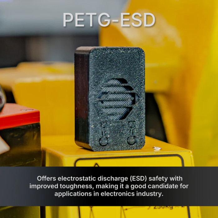 PETG-ESD Fiberon Polymaker Black 1,75 mm