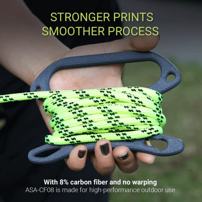 ASA-CF08 Fiberon Polymaker Black 1,75 mm
