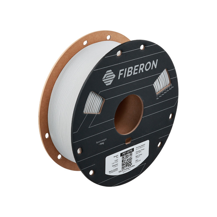 PET-GF15 Fiberon Polymaker Light Grey 1,75 mm
