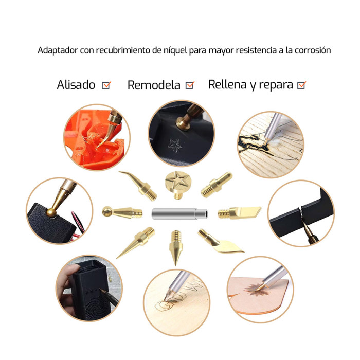 Kit Soldador Mintion Trabajos de Precisión