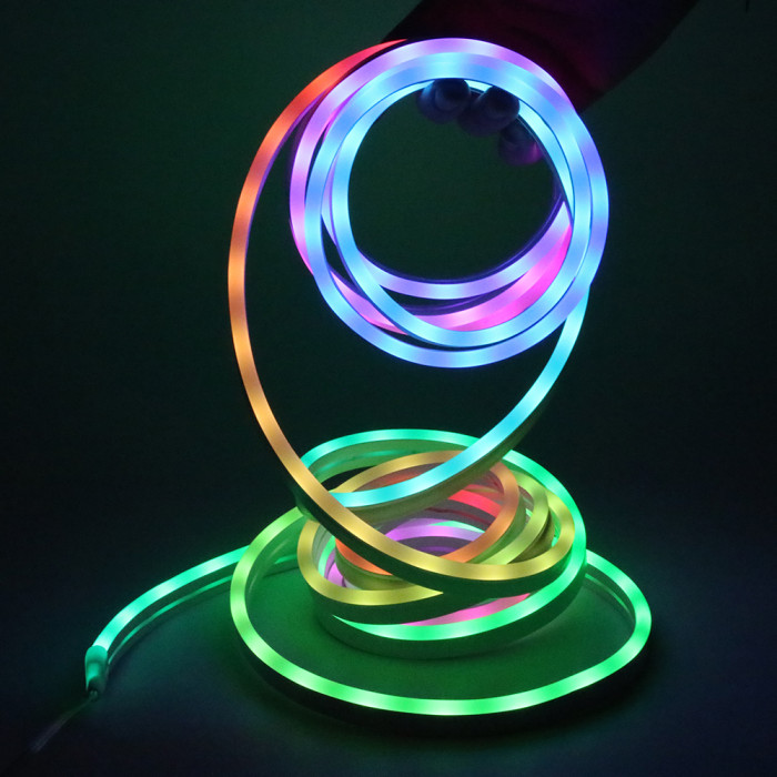 Luces LED Neon Flex Muticolor 5/10 m con adaptador USB