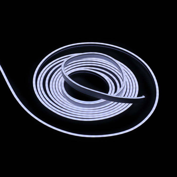 Luces LED Neon Flex Blanco 5/10 m con adaptador