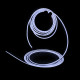Luces LED Neon Flex Blanco 5/10 m con adaptador
