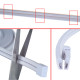 Luces LED Neon Flex Blanco 5/10 m con adaptador
