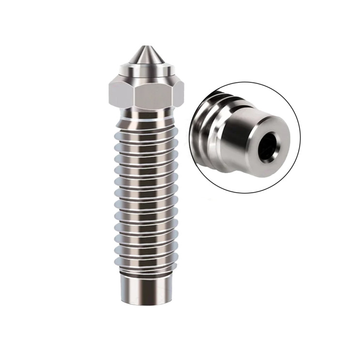 Boquilla Cobre Niquelado Elegoo Neptune 4 Plus / Neptune 4 Max