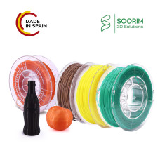Pack Filamento TPU 4D  90A con Olores Soorim 1.75 mm (1.2 Kg)