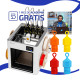 PACK Control 3D SnapMaker U1 + PLA