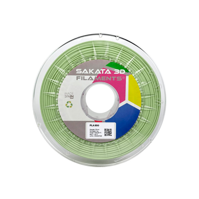 PLA 850 Sakata 3D Verde Pastel (Pastel Green) 1,75 mm