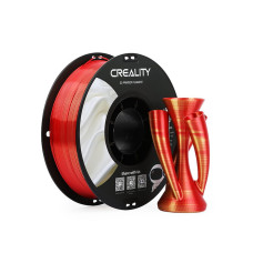 PLA Seda Creality Doble Color Golden Red (Oro/Rojo) 1,75 mm