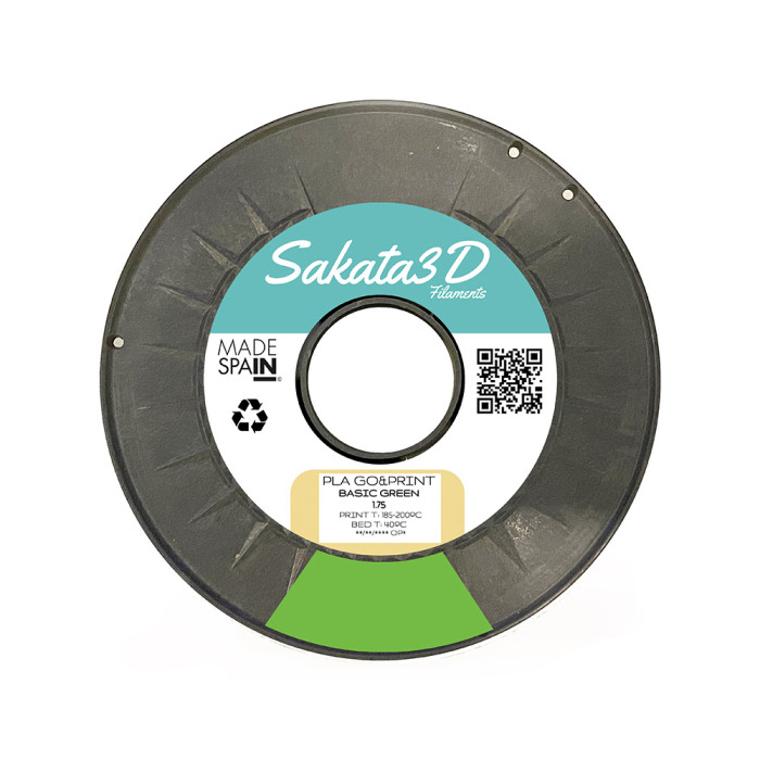 PLA Go&Print Sakata 3D Verde 1,75 mm