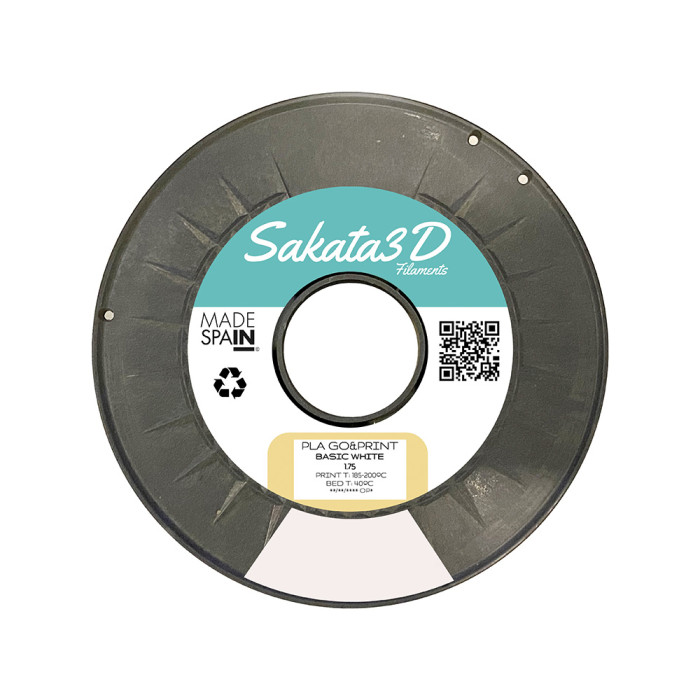 PLA Go&Print Sakata 3D Blanco 1,75 mm
