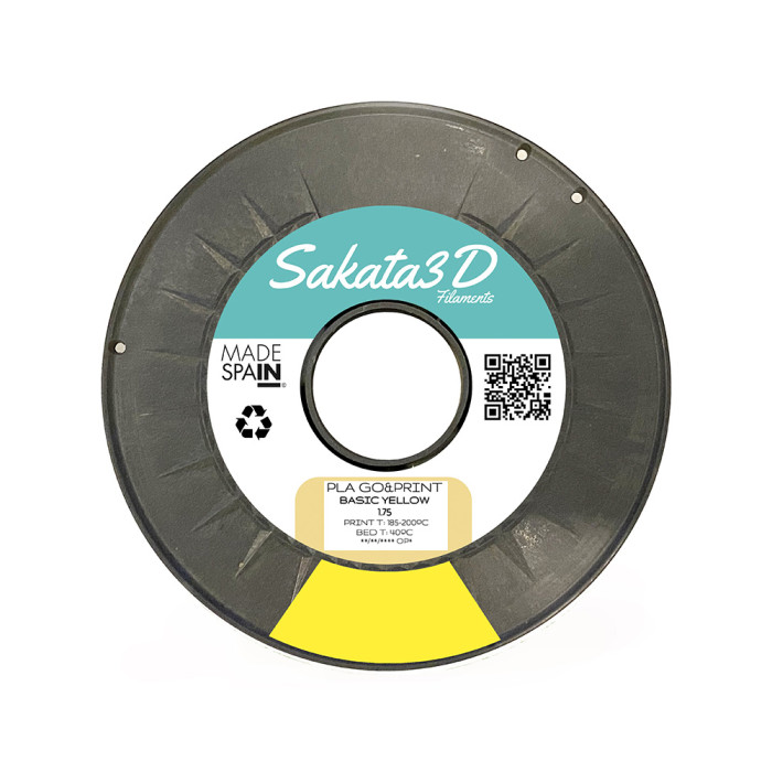 PLA Go&Print Sakata 3D Amarillo 1,75 mm