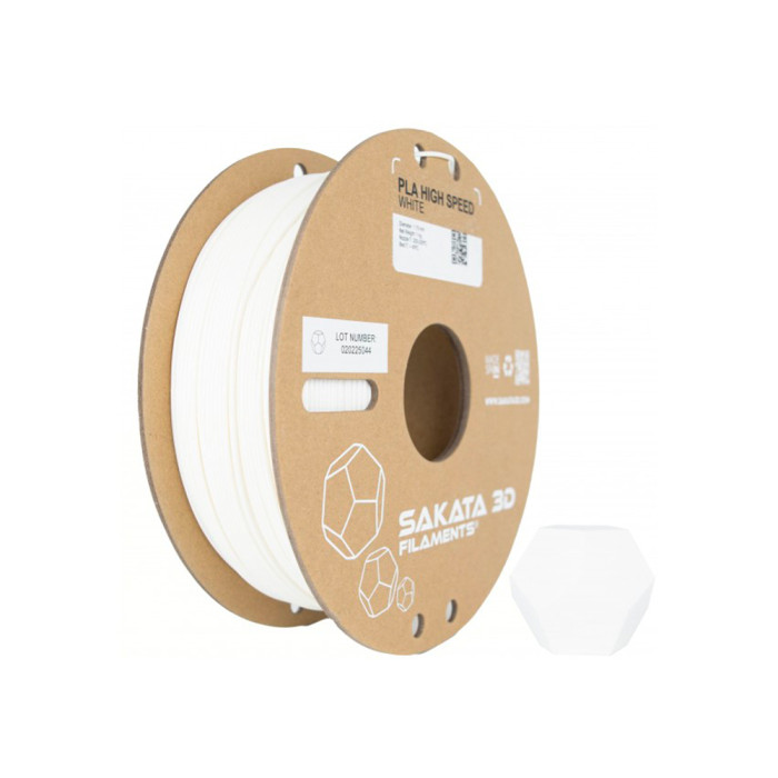 PLA High Speed PRO Sakata 3D Blanco 1.75 mm