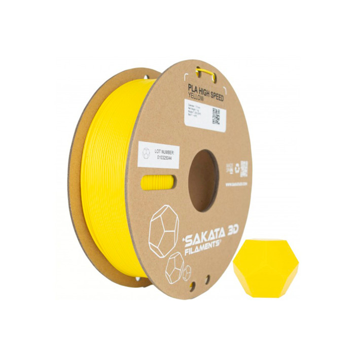 PLA High Speed PRO Sakata 3D Amarillo 1.75 mm